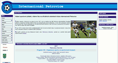 Desktop Screenshot of interpetrovice.cz